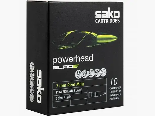Sako Powerhead Blade | 7mm rem mag | 9,1g/140gr | 10stk