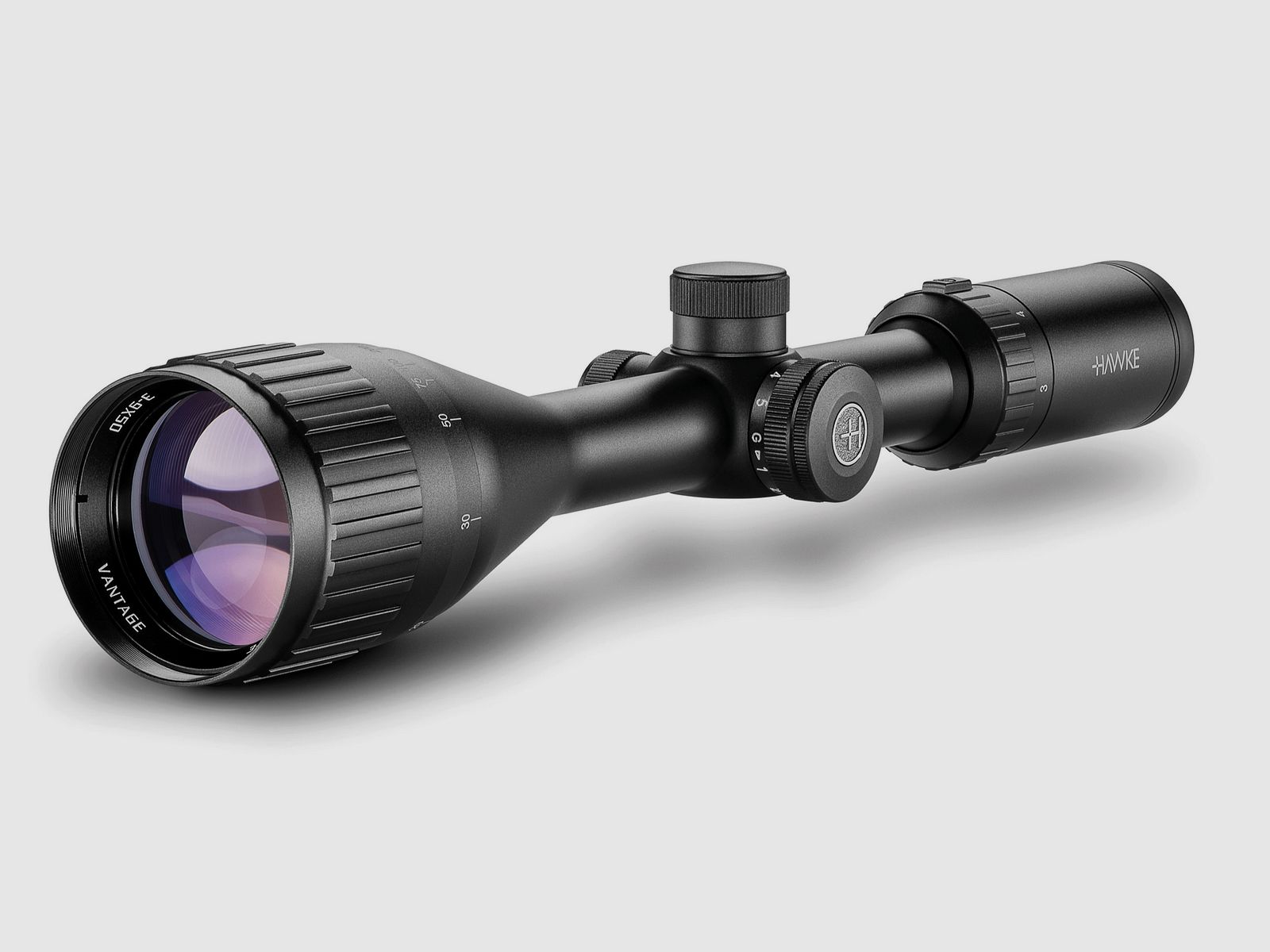 HAWKE 14232 Zielfernrohr VANTAGE 3-9x50 AO MIL DOT IR Leuchtabsehen Rot und Grün