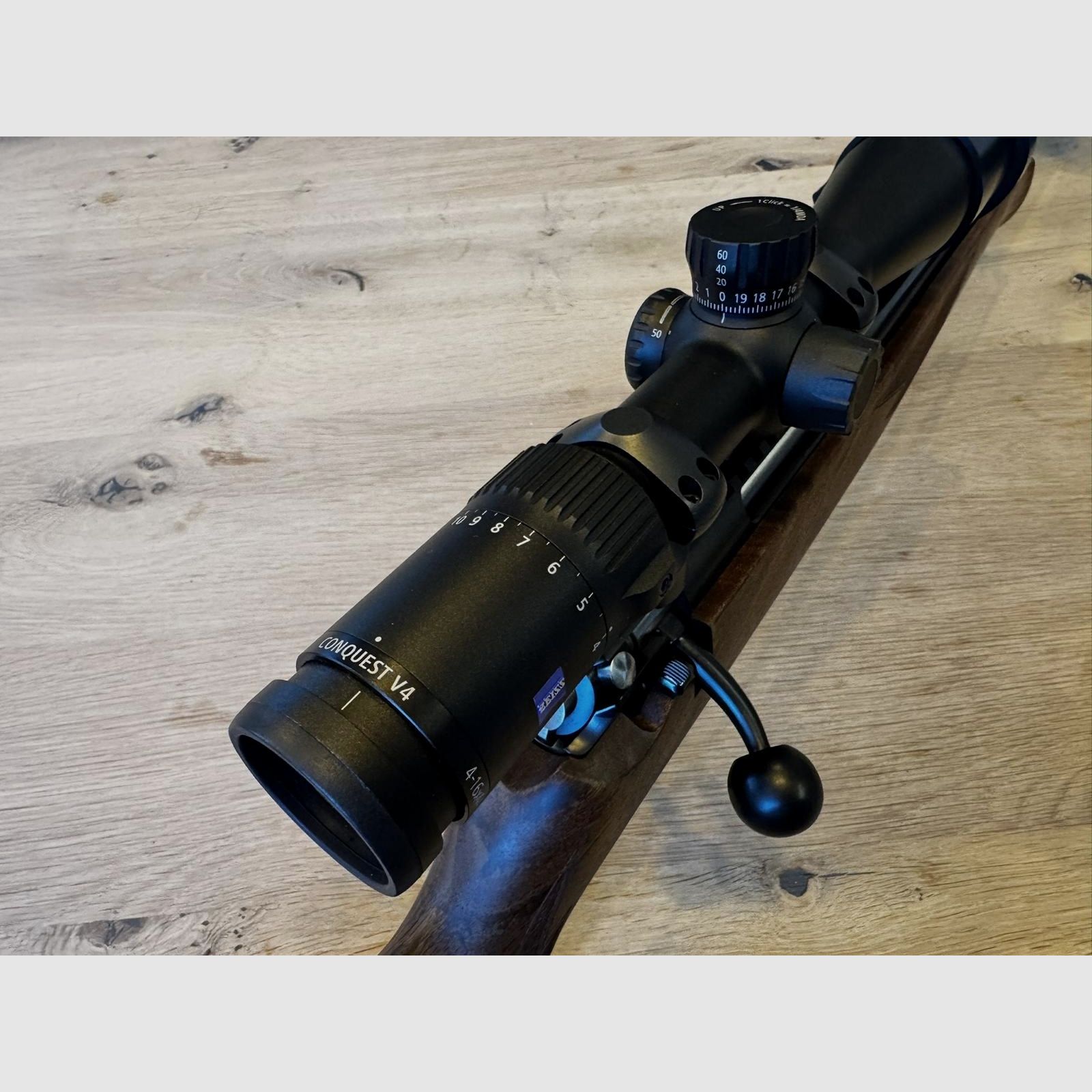 Anschütz 1771 .17 Hornet, Zeiss V4, Svemko Schalldämpfer