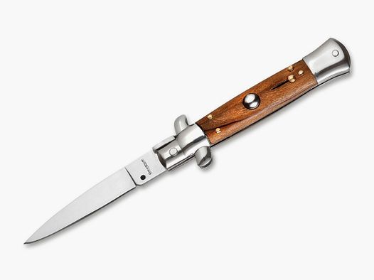 Spring knife Sicilian Needle Olive Wood