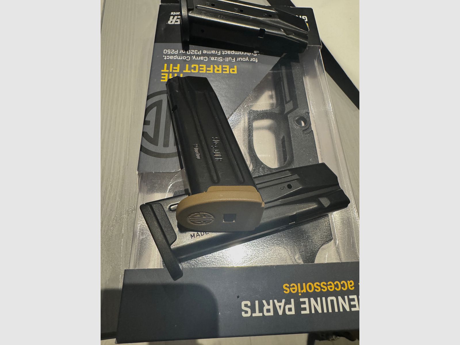 P320 17 disparos 9mm cargador negro