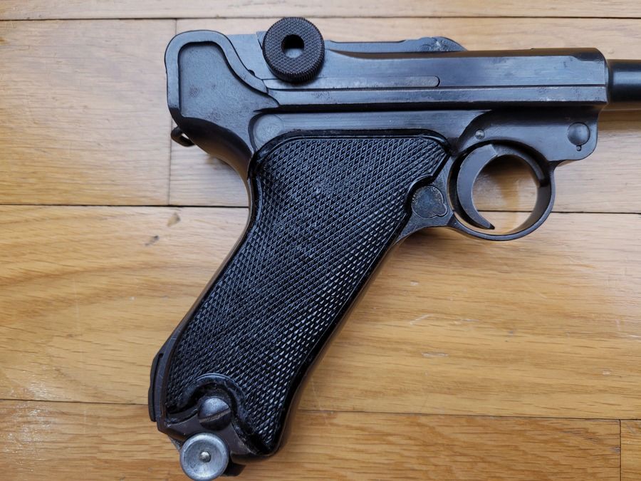 Luger P08 molto raro detto "Mauser Banner" o "Commercial" – 1942 – 9 Para – Eccellente stato, immagine 7 di 16