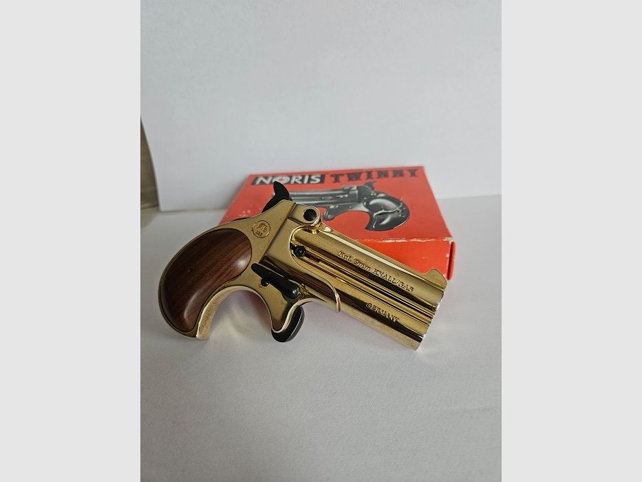 DERRINGER NORIS TWINNY pezzo da collezione Oro