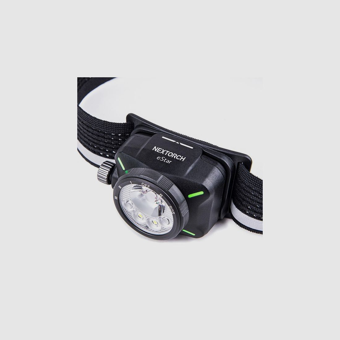 NEXTORCH ESTAR LED KOPFLAMP 1.300 LUMEN - ZWART, afbeelding 3 van 4