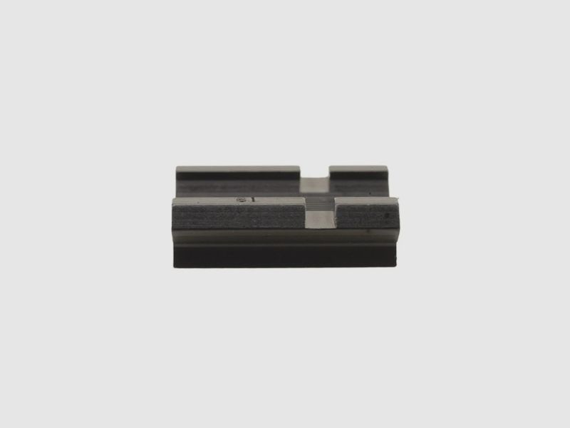Weaver Top-Mount Base #61 Flat Receiver matte zwart voor Anschütz 1568 en anderen.