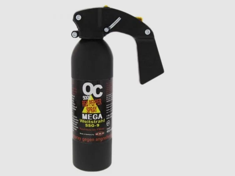 Diverse Pfefferspray OC 5000 Mega Sprühstrahl 400 ml