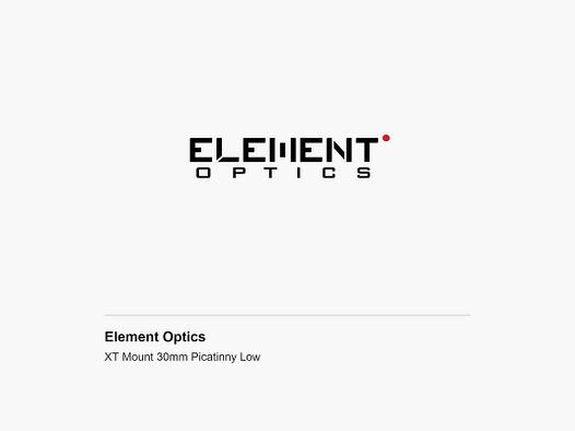 Element Optics XT Anelli di montaggio