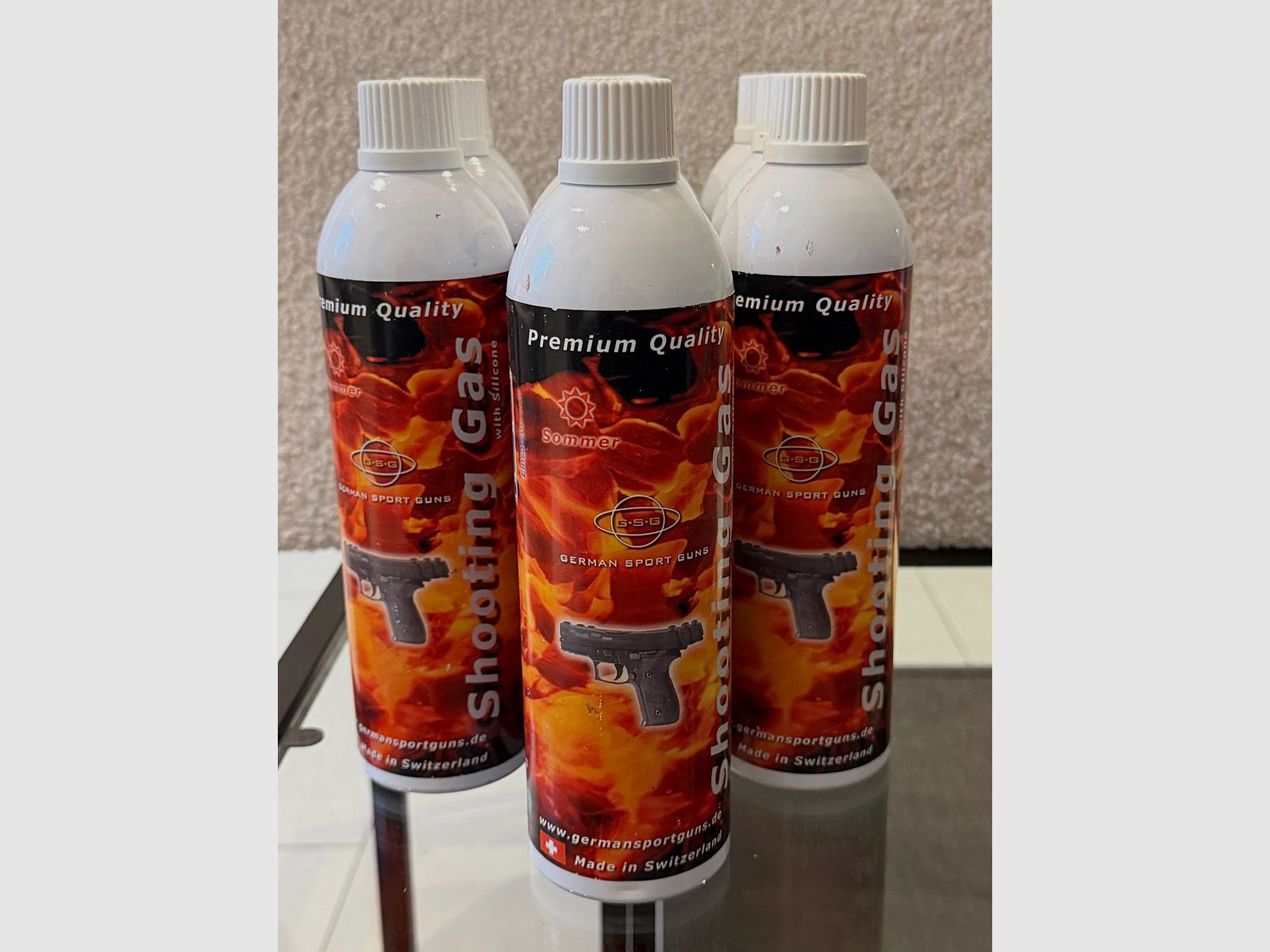 AirSoft Gas SoftAir propellant 10 pieces 30€