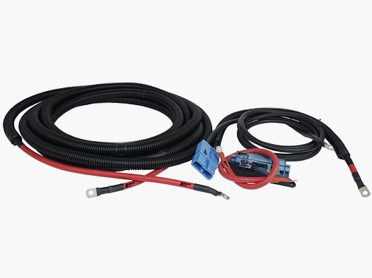 Arnés de cableado para winches, instalación fija