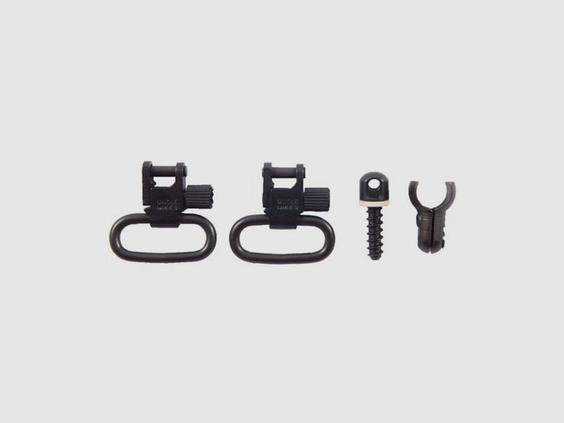 UNCLE MIKES Quick Detach Rifle Rings 1071-2 with 1″ Rings, outer barrel diameter .420″-.470″ (see specs #1 for model)