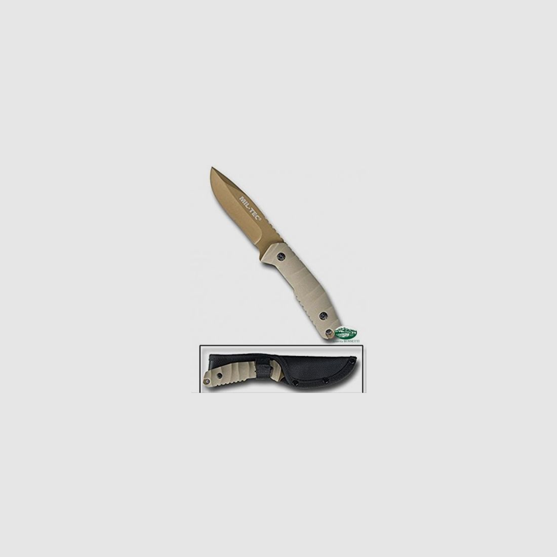 MILSPEC taktisches Messer coyote 440/G10