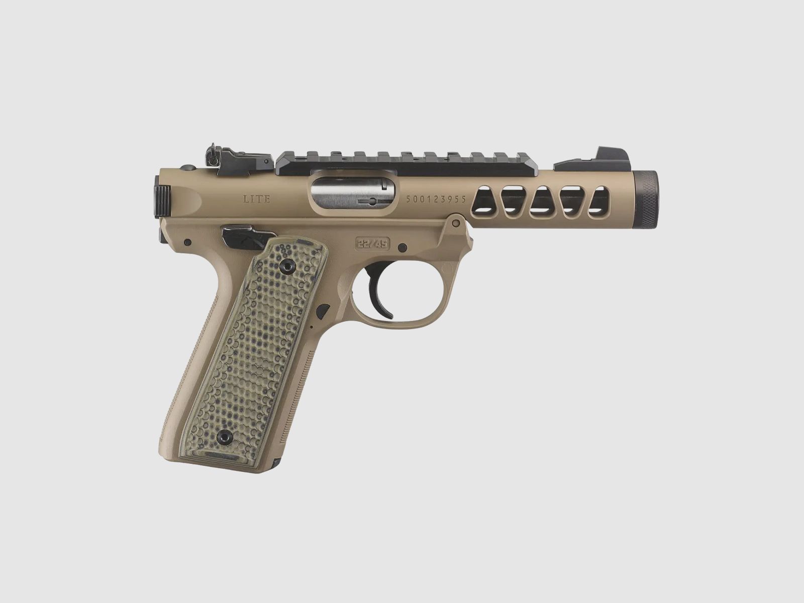 Ruger Mark IV 22/45 Lite FDE 4,4" kaliber .22lr