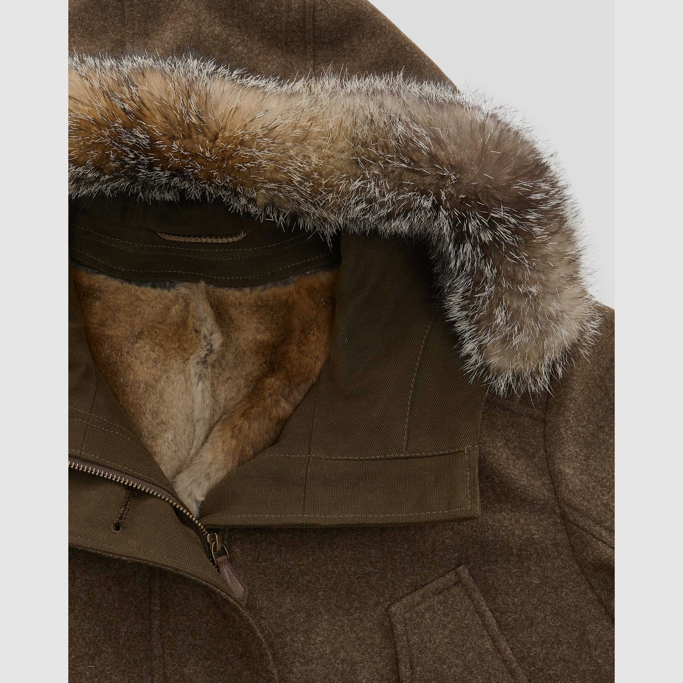 Habsburg Parka Klarissa in Moosgrün, Bild 3 von 6