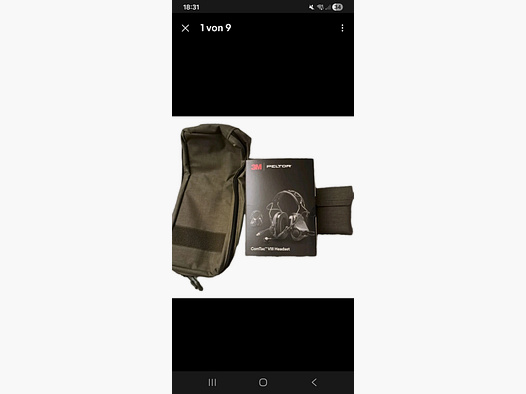 2 x 3m Peltor ComTac VIII Headset, Active XPI v XP, Nueva Generación