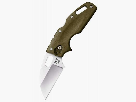 Cold Steel Tuff Lite Taschenmesser, Glatte Schneide, Olivgrün