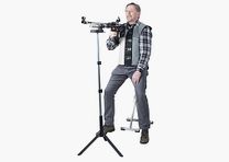 AHG-Anschütz support vest Club sitting shooting jacket linen