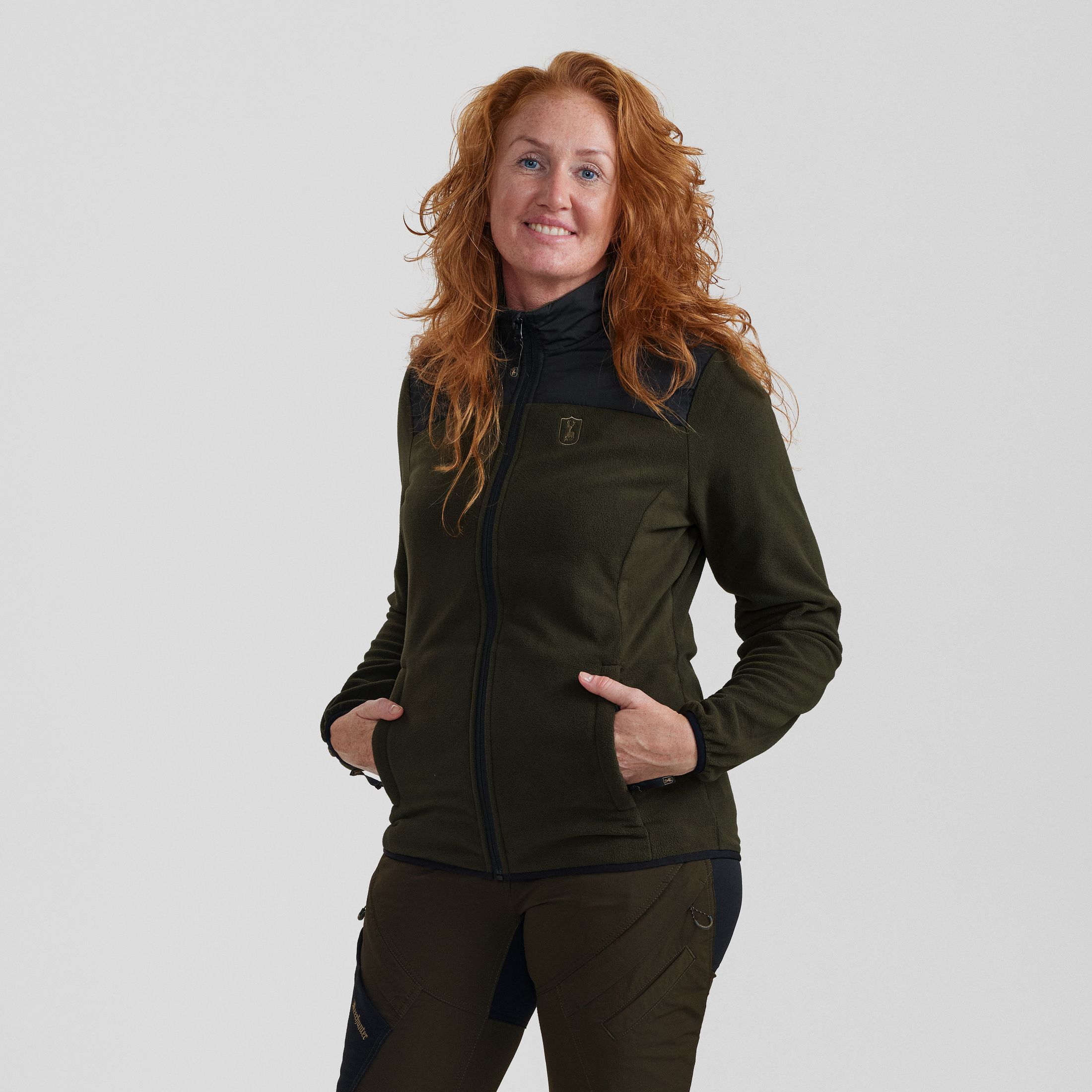 Lady Northward Fleece Jacket - Rifle Green - Women's Size: 34