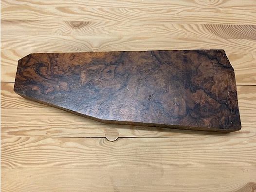 Turkish root wood blank for buttstock in wood grade 8-9