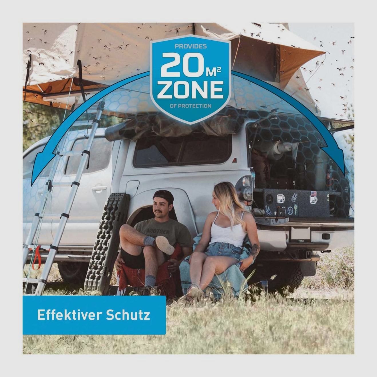 THERMACELL 920103 Ochrona przed komarami Urządzenie ręczne MR-300 białe