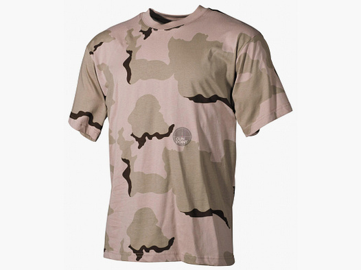 US T-Shirt, halbarm, 3 Farben desert, 170 g/m²