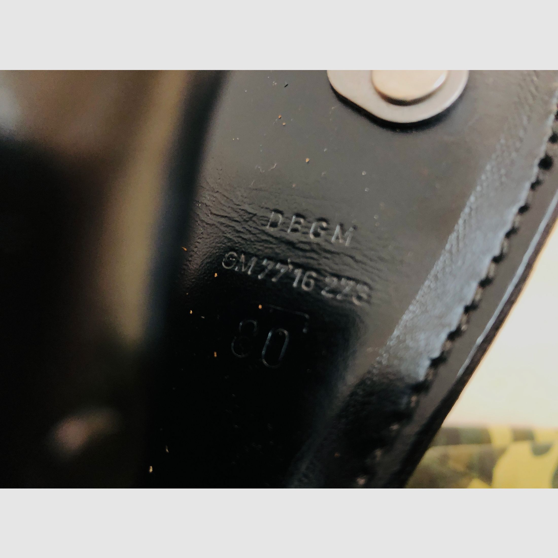 ••• Dienstholster DBGM GM 77 16 273 Dienstholster Makarov H&K P7 •••