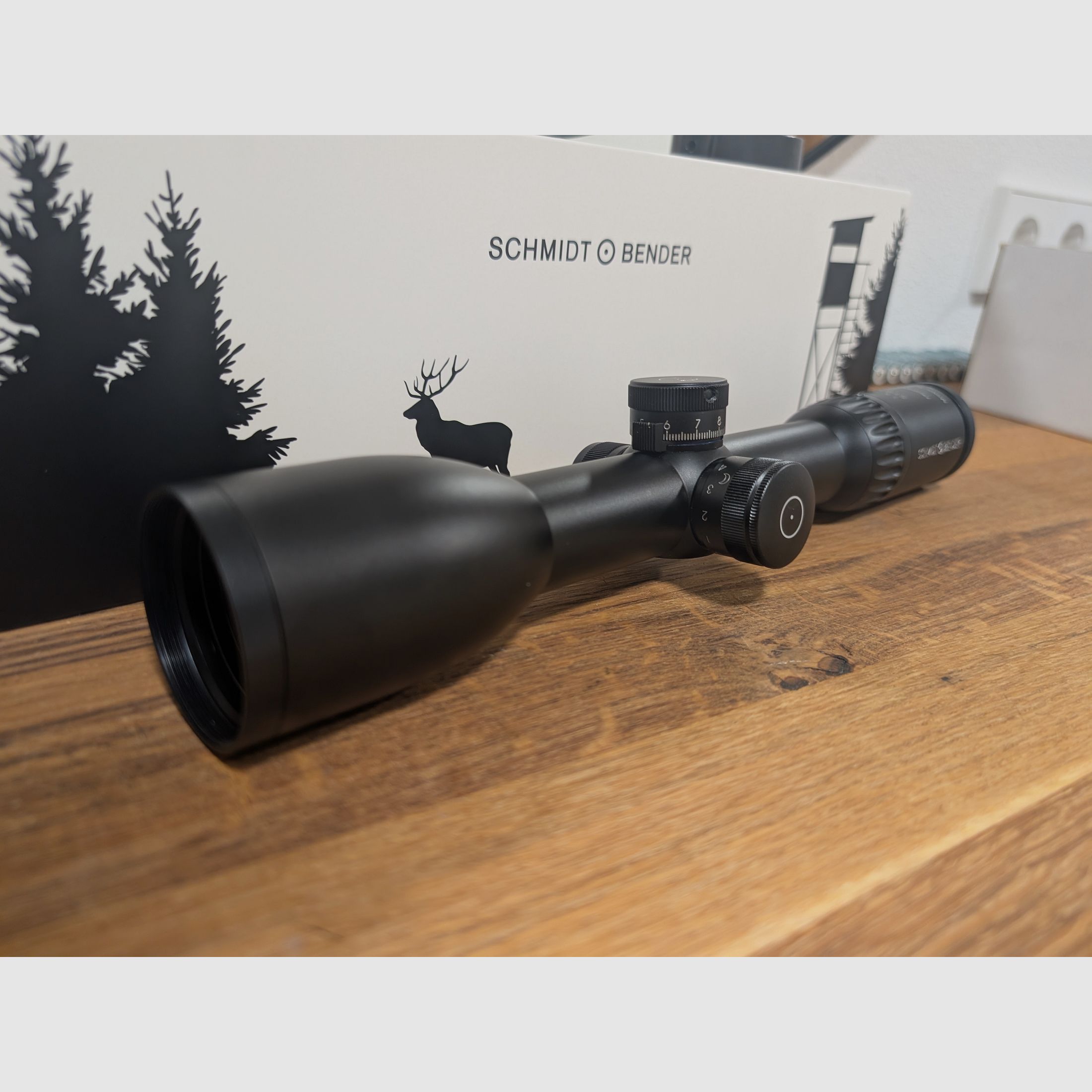 S&B Schmidt und Bender scope Stratos 1.5-8x42 with ASV