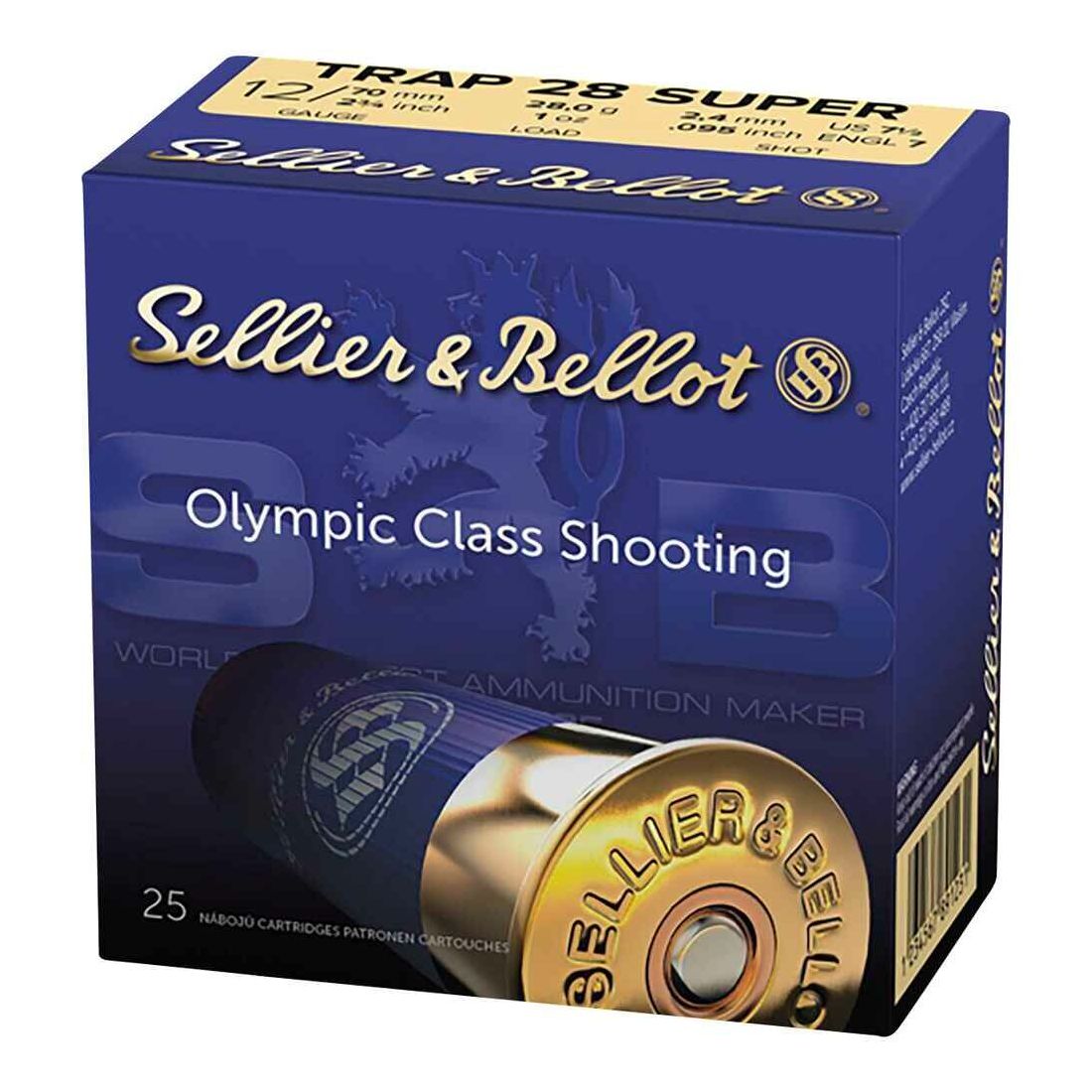 Sellier & Bellot	 S&B Super Trap 28 - 28 gr. 2,4mm - 25Stk