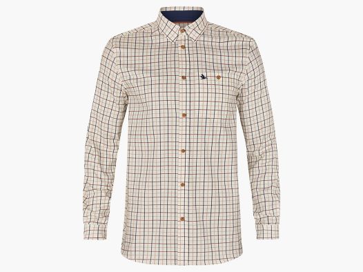 Seeland Jachtshirt Oxford (Classic Blue/Merlot Check)