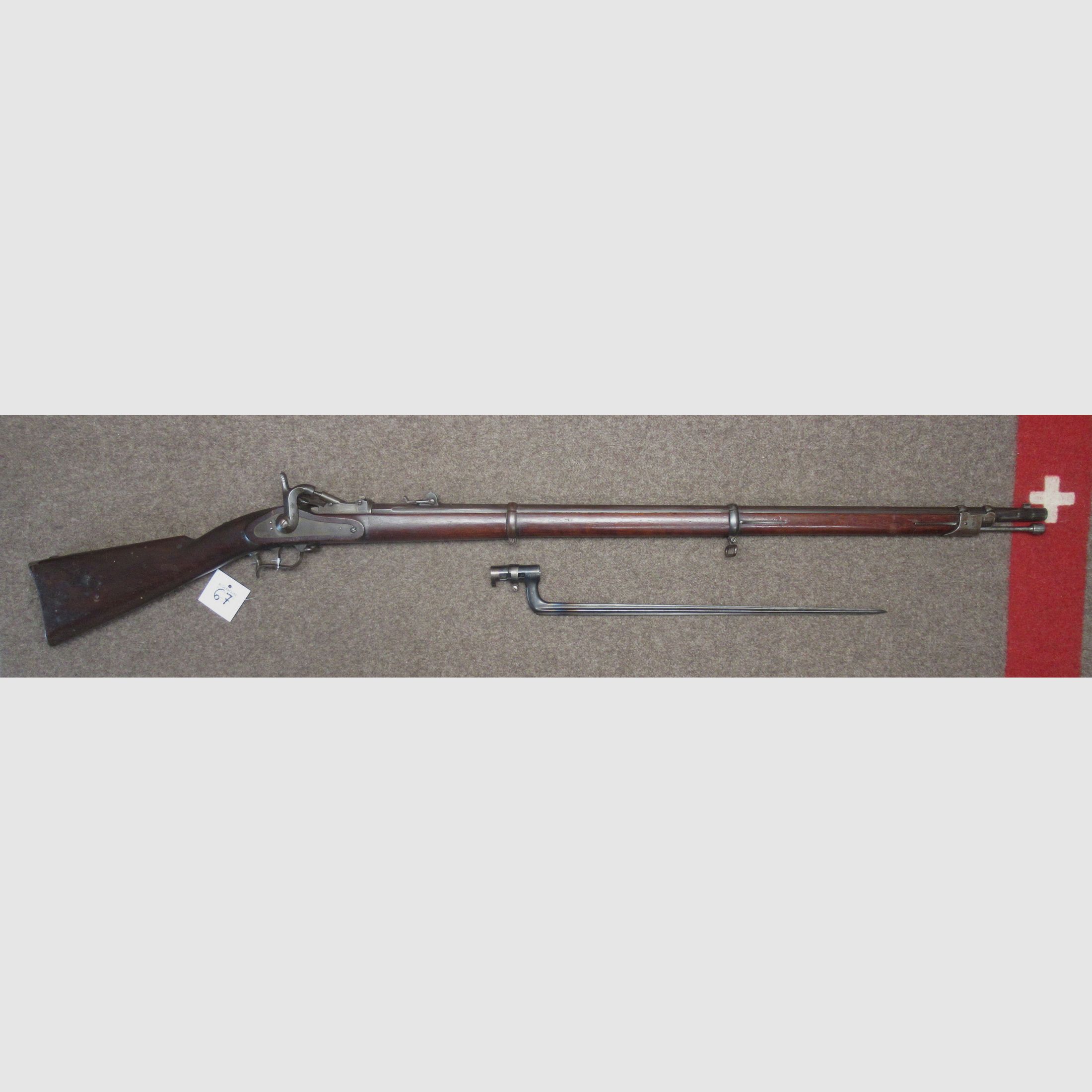 Infanteriegewehr Von Erlach & Cie Mod. 1863/67 Kal. 10.5mm, Bild 1 von 7
