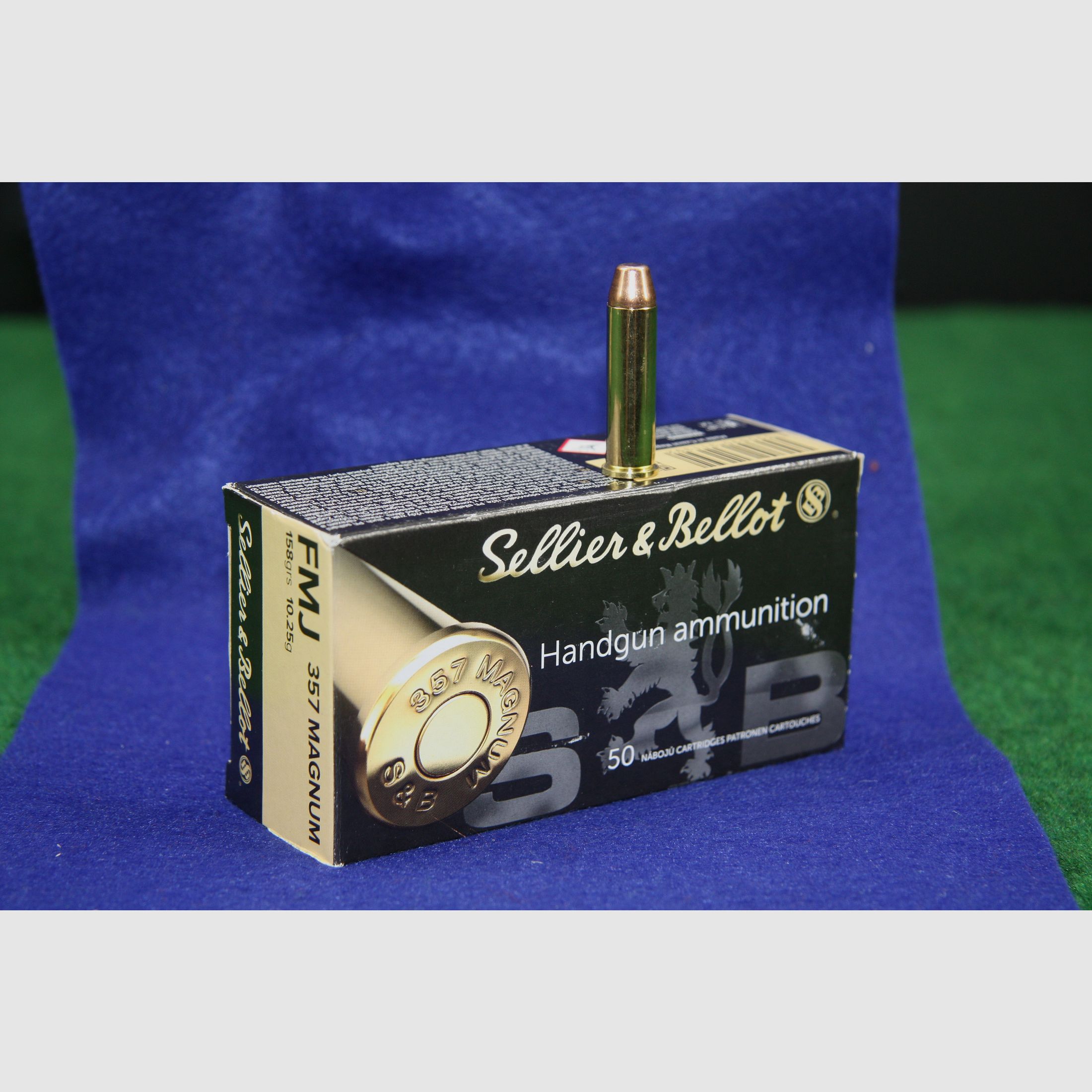 Sellier & Bellot .357 Mag FMJ 158gr. 50er