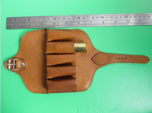 Schrotpatronenhalter, Handgelenkband, Armband für 12 Schrotpatronen