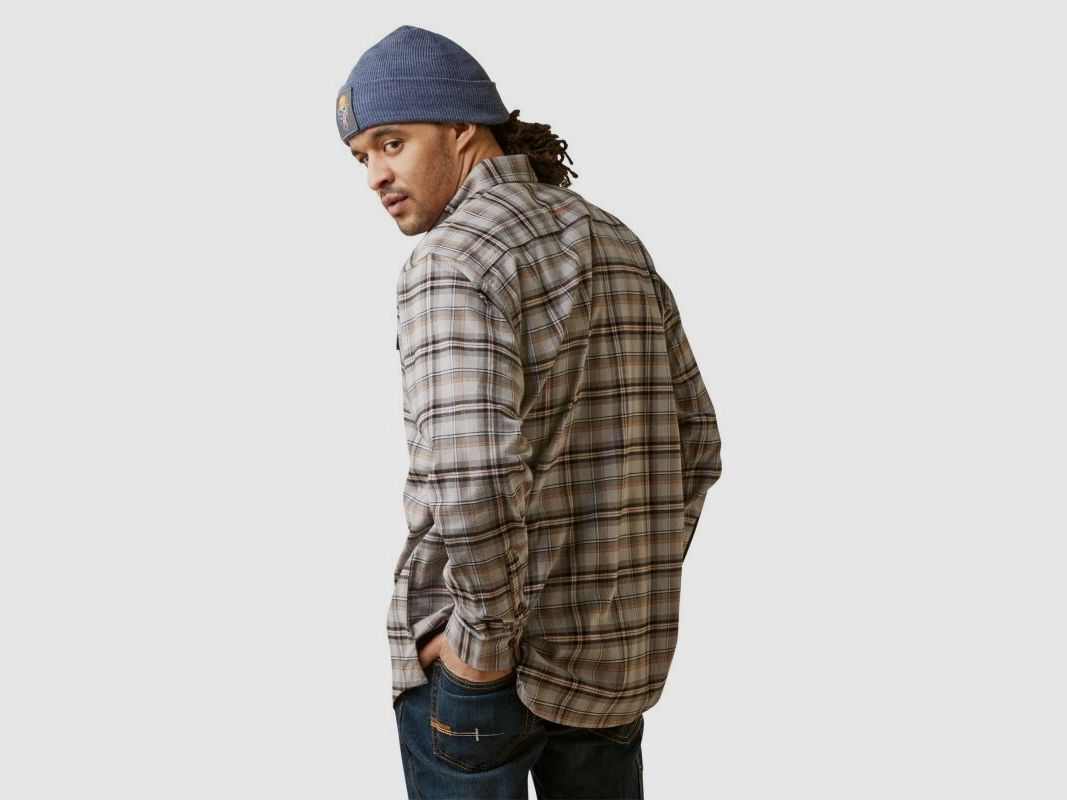 Ariat Herren Hemd Rebar® Work Flanell DuraStretch