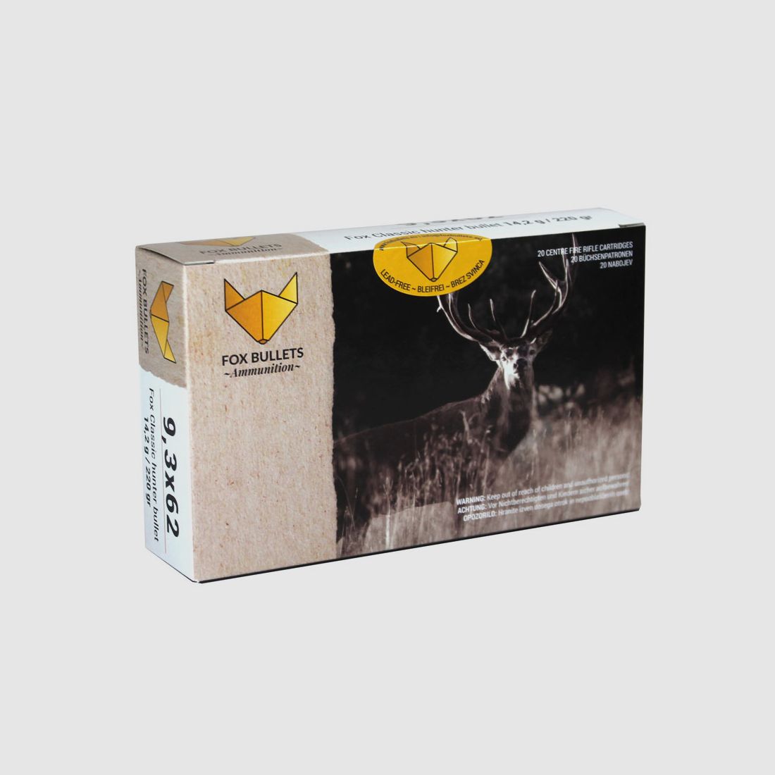 FOX CLASSIC HUNTER 9,3X62 220 gr