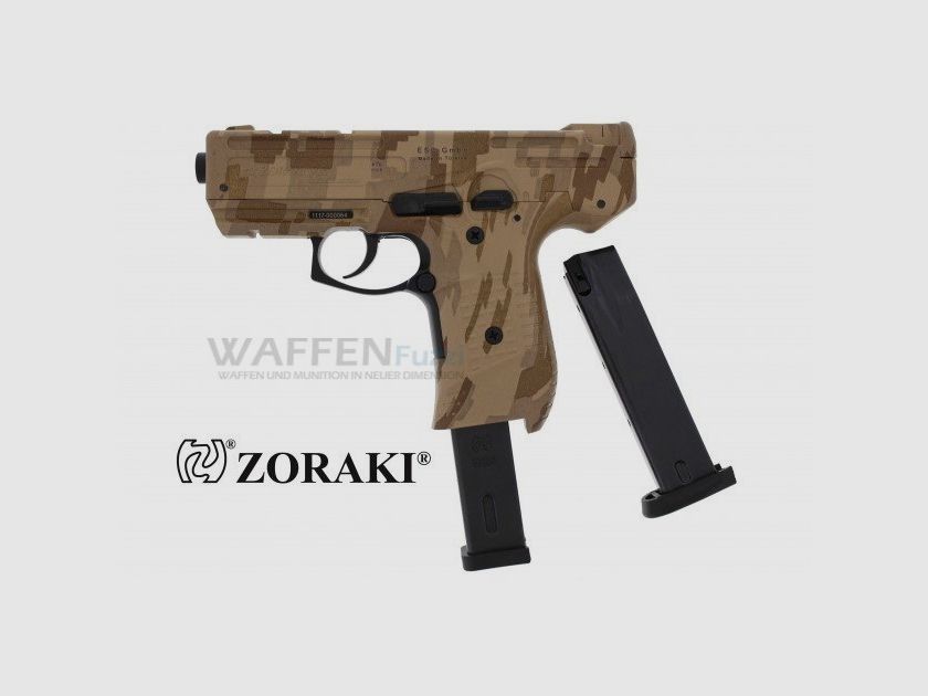Zoraki 925 schietpistool Camo kaliber 9mm P.A.K.