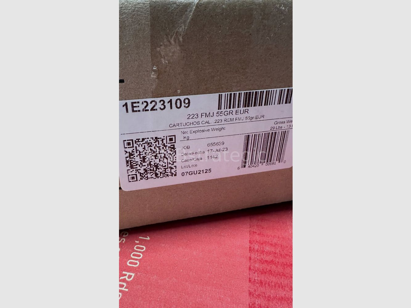 AGUILA MUNITION .223 REM 55GR STANDARD FMJ 50/1000 UVP Box: 31.00 EUR = 620 €