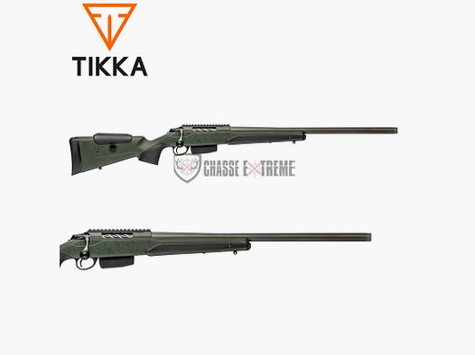 TIKKA T3X Super Varmint Tungsten Cerakote Verde 60 cm Cal. 243 Win