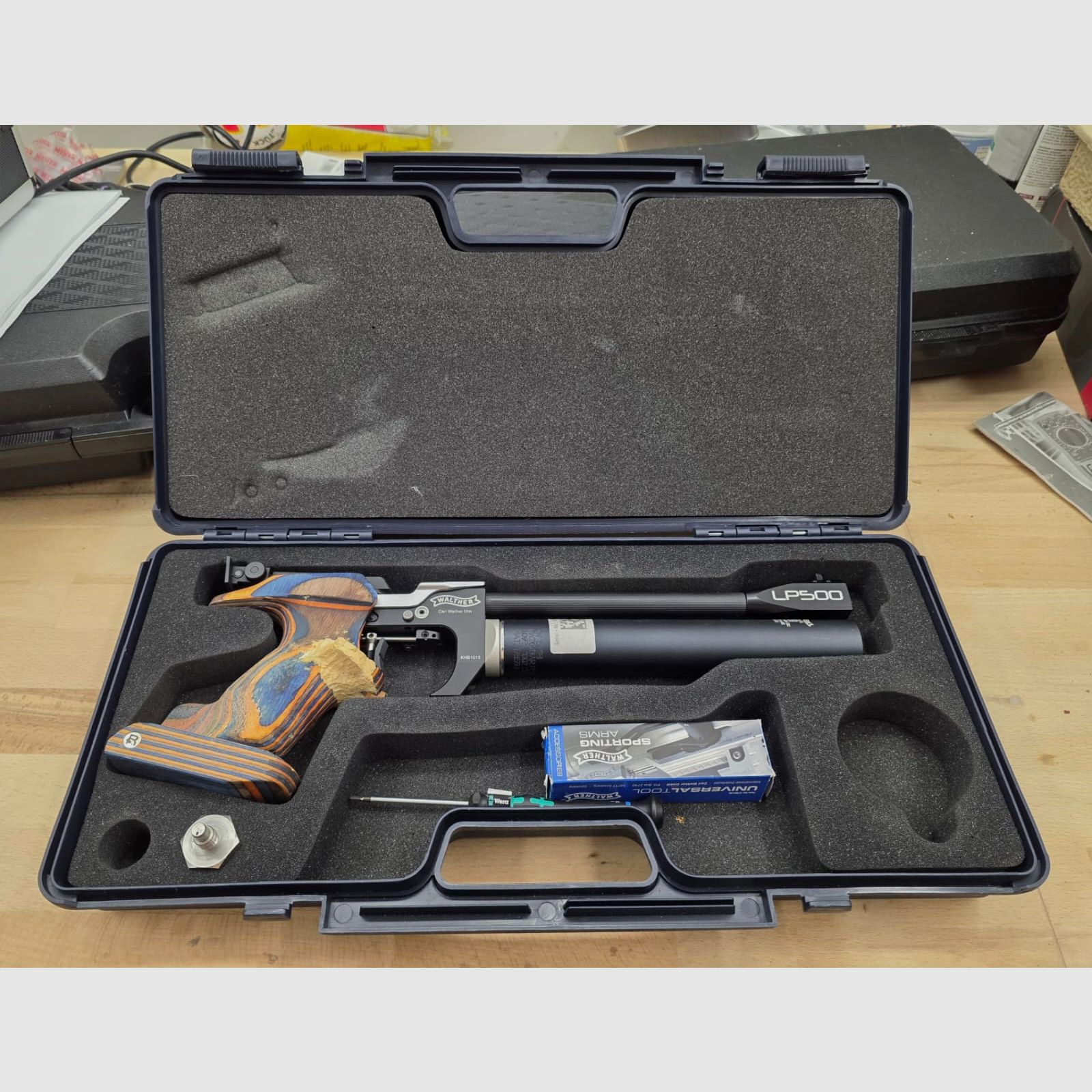 Luftpistole Walther LP 500 mit Rink Griff, Bild 5 von 7