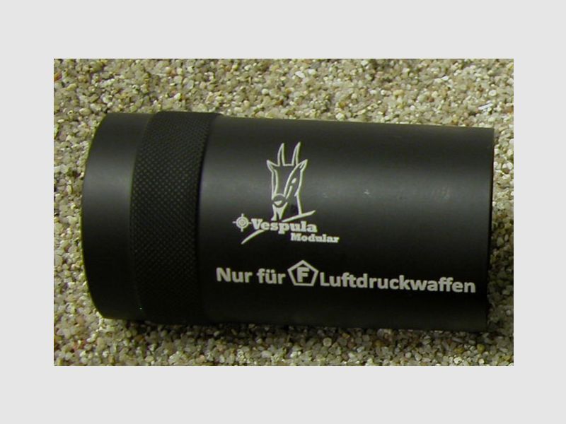 VESPULA Expansionskammer "F" Fr Luftdruckwaffen mit 1/2x20-UNF Gewinde