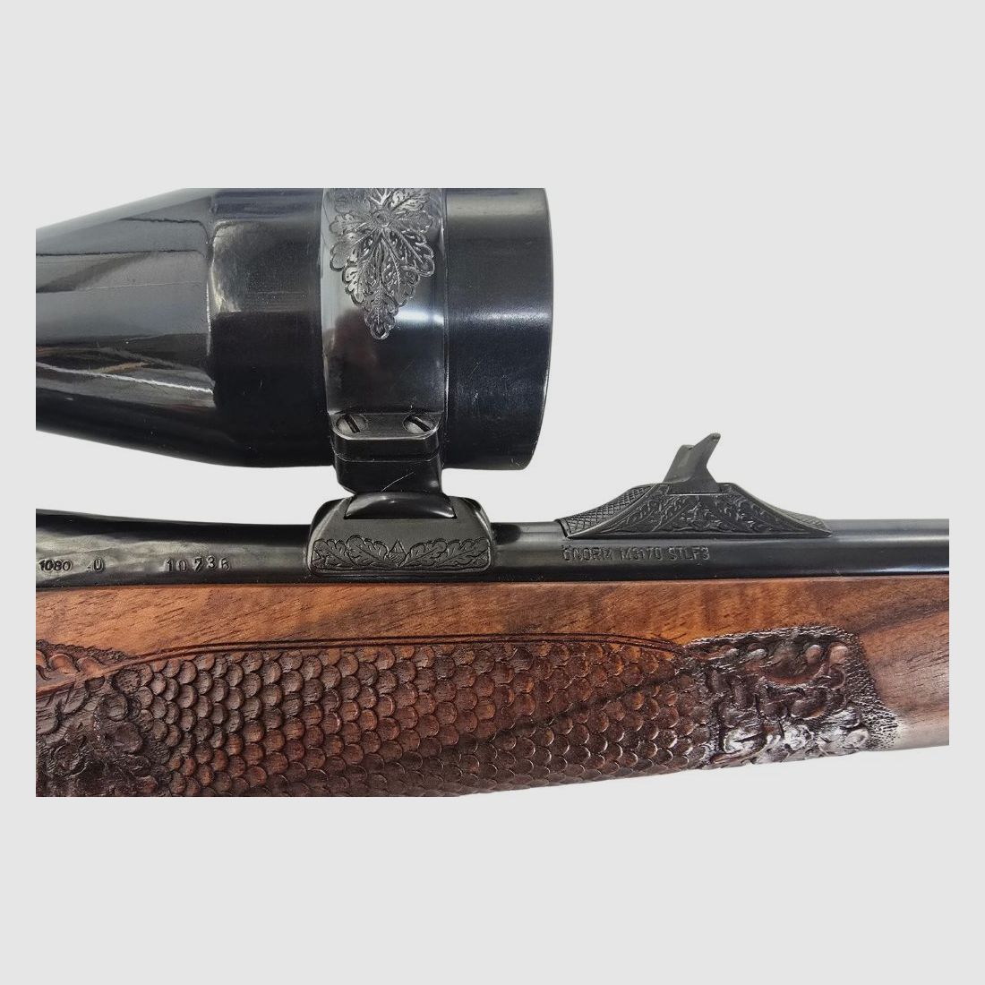 gebr. STEYR Mannlicher Luxus ELEGANCE mit SEM montiertem ZEISS Diavari ZM 2,5-10x56ZM Abs. 4, Zustand: Sehr gut, Bild 6 von 10
