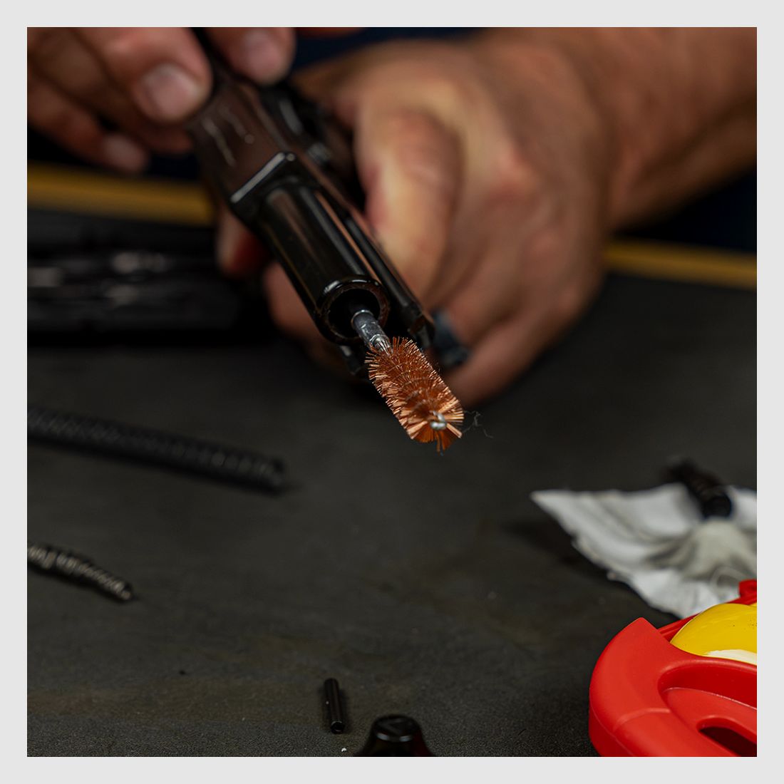 Shooter's Choice .45 cal Waffenreinigungs-Kit inkl. FP-10 Lubricant Elite CLP (8-32) (SHF-SRK-45)