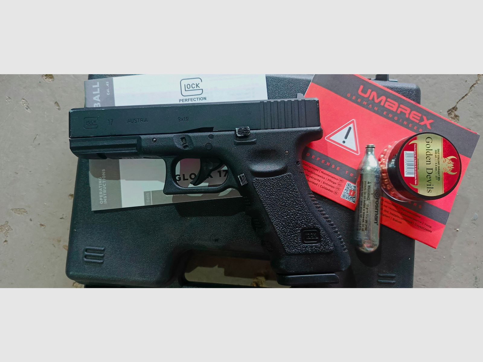 Glock 17 Umarex 4,5mm blow-back