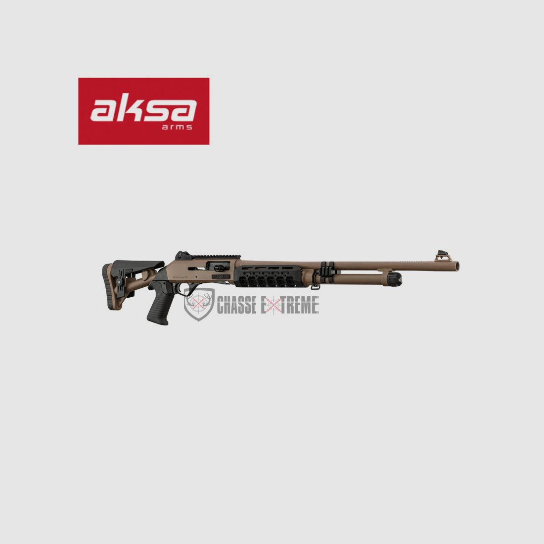 Shotgun AKSA ARMS S4 Extreme 61cm Cal 12/76 Fde, image 1 of 8