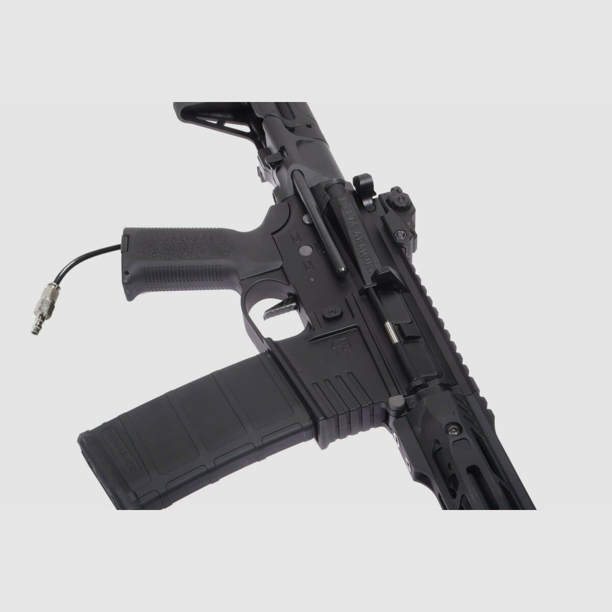 Delta Armory Airsoft Gewehr AR15 TALOS 1 PDW ALPHA Eagle mit GATE PULSAR HPA in Schwarz, Bild 3 von 7
