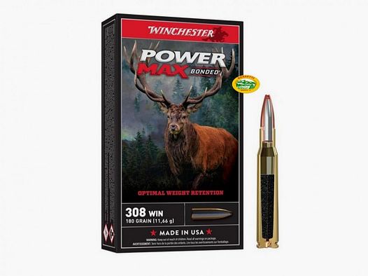 WINCHESTER munizioni cal.300 win.mag. POWER MAX 180 gr.