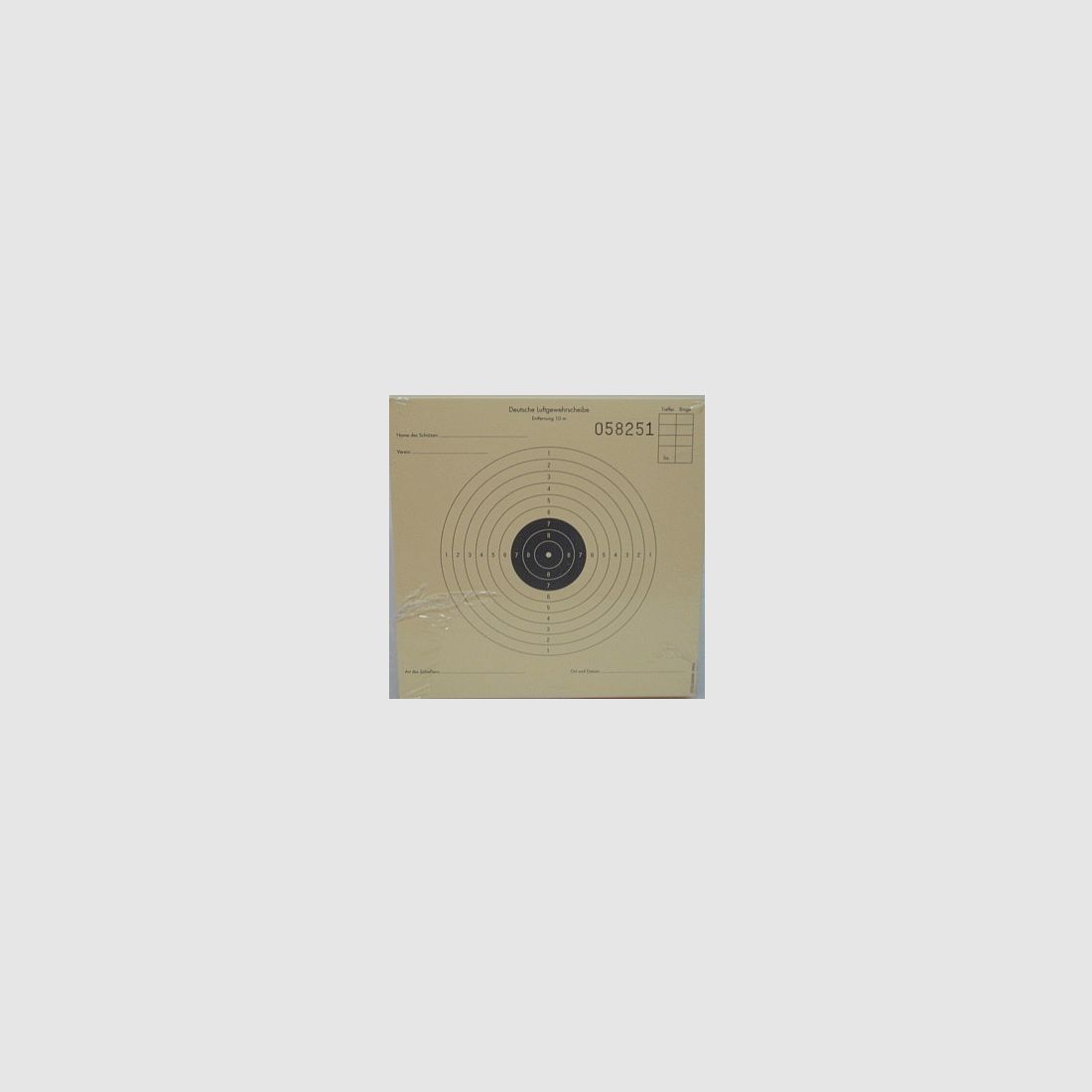 LG-Scheibe 10er Ring - Größe 12x12 cm