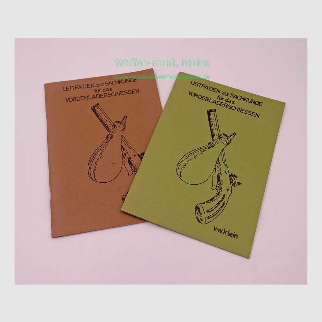 Guía Alemana Diversa Libro sobre el Conocimiento del Tiro con Carga Anterior