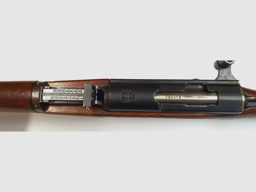 Bern Weapons Factory Repeating Rifle Bern Weapons Factory Swiss K31 Caliber 7.5x55 Swiss complete matching numbers + bayonet