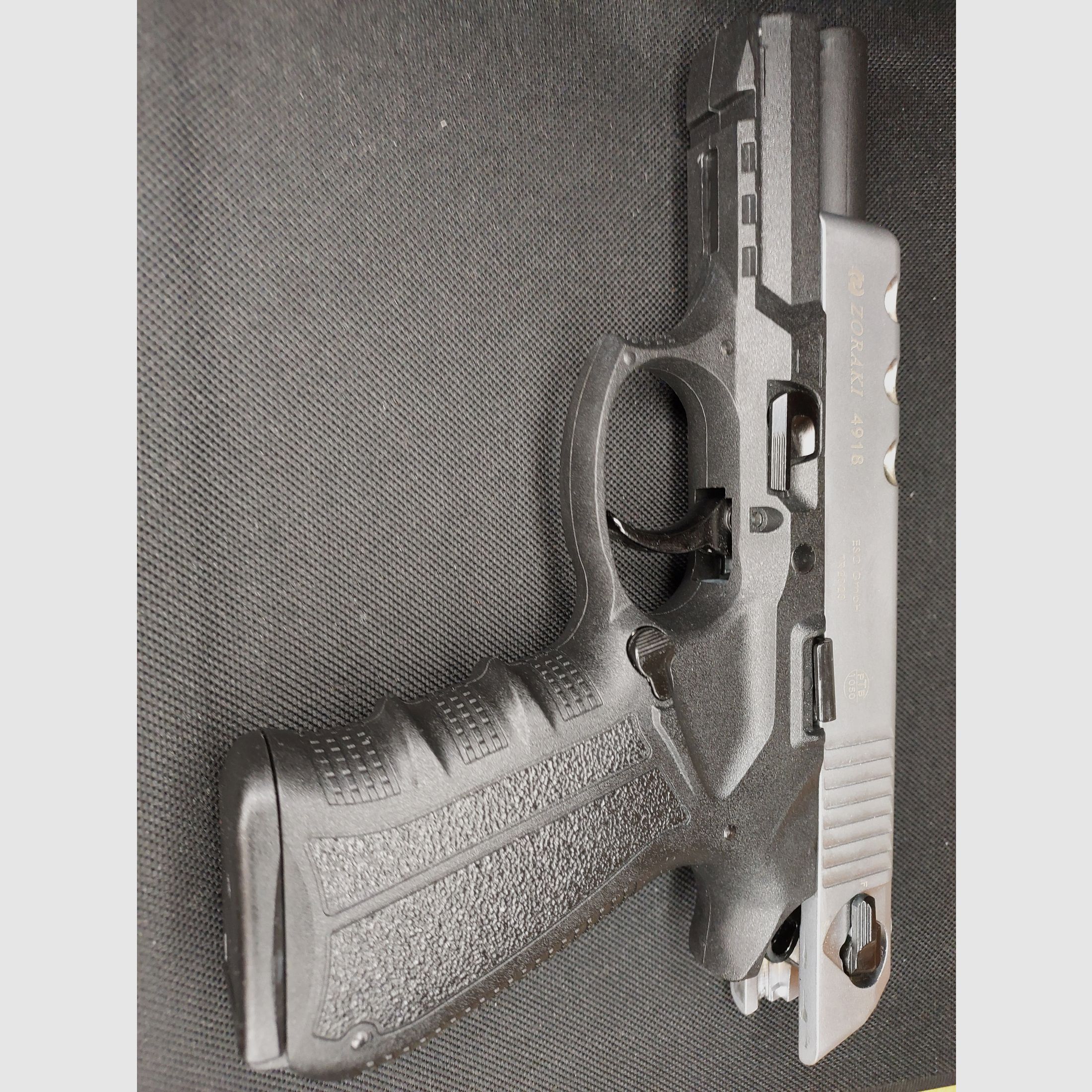 Zoraki 4918 Schreckschuspistole Kal. 9mm P.A.K. (PTB 1110) Titan - neu!