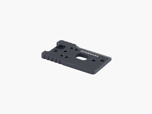 Optisch einsatzbereite Grundplatte Typ A für Beretta 94X - TONI SYSTEM / Optic-ready base plate type A for Beretta 94X - TONI SYSTEM * ARTIKELCODE OPXB94XA-BK