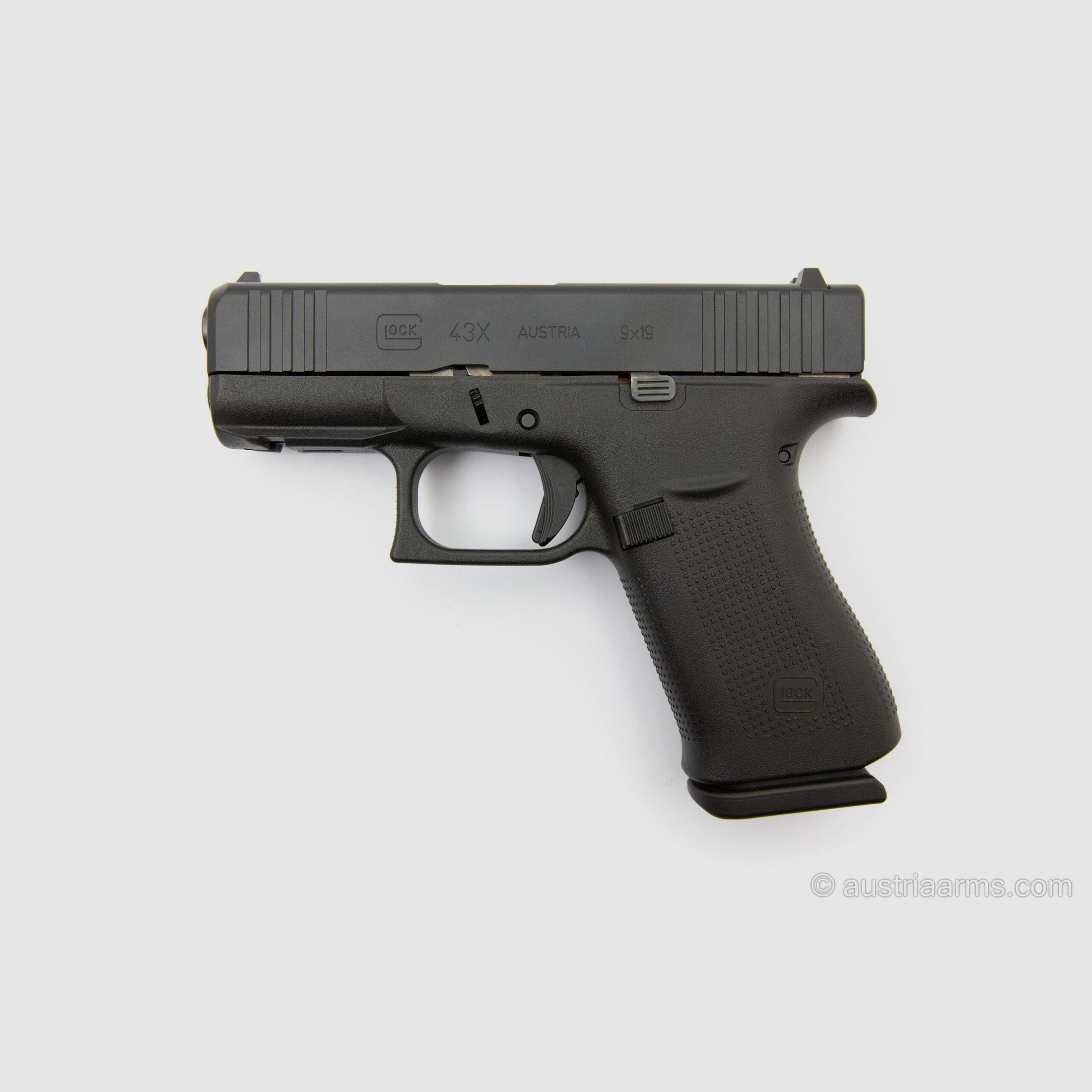 Glock 43X, neuwertige Gebrauchtwaffe, 9 x 19 mm, Bild 1 von 5